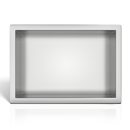 BALNEO WALL-BOX ONE INOX PÓLKA WNĘKOWA ZE STALI NIERDZEWNEJ