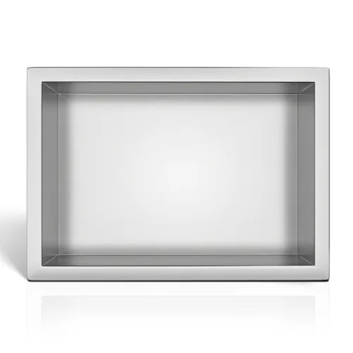 BALNEO WALL-BOX ONE INOX PÓLKA WNĘKOWA ZE STALI NIERDZEWNEJ