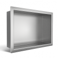BALNEO WALL-BOX ONE INOX PÓLKA WNĘKOWA ZE STALI NIERDZEWNEJ