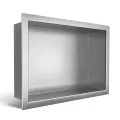 BALNEO WALL-BOX ONE INOX PÓLKA WNĘKOWA ZE STALI NIERDZEWNEJ