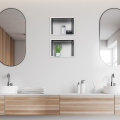 BALNEO WALL-BOX ONE INOX PÓLKA WNĘKOWA ZE STALI NIERDZEWNEJ