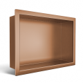 BALNEO WALL-BOX ONE COPPER PÓLKA WNĘKOWA ZE STALI NIERDZEWNEJ 30X20X10XCM