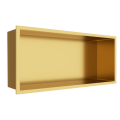 BALNEO WALL-BOX ONE GOLD PÓLKA WNĘKOWA ZE STALI NIERDZEWNEJ 30X20X10XCM
