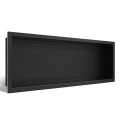BALNEO WALL-BOX ONE BLACK PÓLKA WNĘKOWA ZE STALI NIERDZEWNEJ 30X20X10XCM