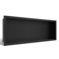 BALNEO WALL-BOX ONE BLACK PÓLKA WNĘKOWA ZE STALI NIERDZEWNEJ 30X20X10XCM