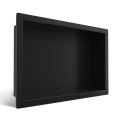 BALNEO WALL-BOX ONE BLACK PÓLKA WNĘKOWA ZE STALI NIERDZEWNEJ 30X20X10XCM