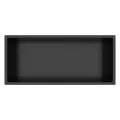 BALNEO WALL-BOX ONE BLACK PÓLKA WNĘKOWA ZE STALI NIERDZEWNEJ 30X20X10XCM