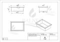 BALNEO WALL-BOX ONE WHITE PÓLKA WNĘKOWA ZE STALI NIERDZEWNEJ 30X20X10XCM
