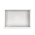 BALNEO WALL-BOX ONE WHITE PÓLKA WNĘKOWA ZE STALI NIERDZEWNEJ 30X20X10XCM