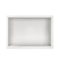 BALNEO WALL-BOX ONE WHITE PÓLKA WNĘKOWA ZE STALI NIERDZEWNEJ 30X20X10XCM