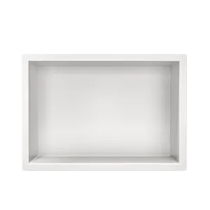 BALNEO WALL-BOX ONE WHITE PÓŁKA WNĘKOWA ZE STALI NIERDZEWNEJ 30X20X10XCM