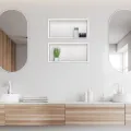 BALNEO WALL-BOX ONE WHITE PÓLKA WNĘKOWA ZE STALI NIERDZEWNEJ 30X20X10XCM