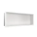 BALNEO WALL-BOX ONE WHITE PÓLKA WNĘKOWA ZE STALI NIERDZEWNEJ 30X20X10XCM