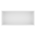 BALNEO WALL-BOX ONE WHITE PÓLKA WNĘKOWA ZE STALI NIERDZEWNEJ 30X20X10XCM