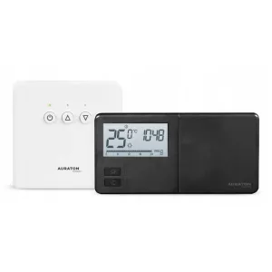 AURATON TUCANA SET (TUCANA R + FORNAX) TYGODNIOWY BEZPRZEWODOWY CZARNY REGULATOR TEMPERATURY