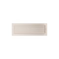 KRATKI KRATKA KOMINKOWA PROSTOKĄTNA KREMOWA Z ŻALUZJĄ 170X490 MM