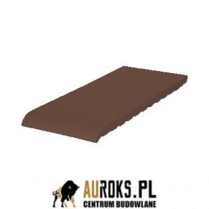 KSZTAŁTKA PARAPETOWA KLINKIEROWA KOLOR BRĄZ NATURA 220x120x15 MM KLINKIER PRZYSUCHA