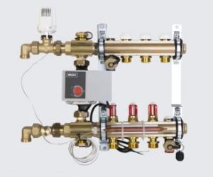 HERZ COMPACT FLOOR LIGHT Z POMPĄ OBIEGOWĄ ELEKTRONICZNĄ  PRZYŁĄCZE Z LEWEJ STRONY 6 OBWODÓW - 3 E533 26