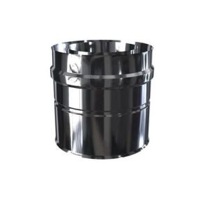 ADAPTER DO KOTŁÓW GAZOWYCH KWASOODPORNY DWUŚCIENNY MKPS 60/100 MM 2ADPS-GR42 MK ŻARY