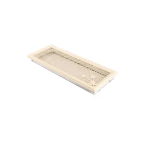 KRATKA KOMINKOWA RETRO KOŚĆ SŁONIOWA 16x45CM 