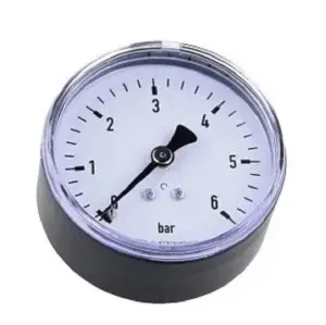 AFRISO RF63 MANOMETR AXIALNY 0-6 BAR 63 538 (fi 63mm; G1/4"; kl. 2,5) 