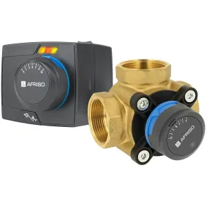 AFRISO ZESTAW - ZAWÓR 3-DR ARV 386 VARIO PROCLICK + SIŁOWNIK ARM 343 (3-pkt; DN40; 230 V AC; Rp6/4"; Kvs 14 - 36) 13 386 54