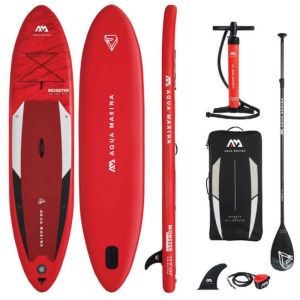 AQUA MARINA DESKA SUP AQUA MARINA MONSTER  12’0″ (366 CM) W ZESTAWIE Z AKCESORIAMI BT-21MOP