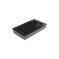KRATKI KRATKA KOMINKOWA FRESH CZARNA 170X300 MM