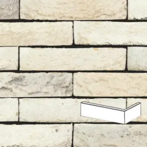 NELISSEN PŁYTKA KĄTOWA RĘCZNIE FORMOWANA CREMA WV65 213x101x25/30x65 MM
