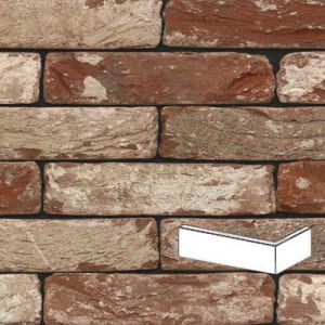 NELISSEN PŁYTKA KĄTOWA RĘCZNIE FORMOWANA DIONE WV65 213x101x25/30x65 MM