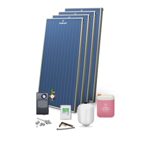 GALMET PREMIUM MAXI AL ZESTAW SOLARNY 4X KOLEKTOR ALUMINIOWY KSG21 BEZ ZAS. C.W.U  08-912004