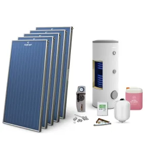 GALMET PREMIUM MAXI PLUS AL ZESTAW SOLARNY 5X KOLEKTOR ALUMINIOWY KSG21 ZAS. C.W.U 500 L  08-952055