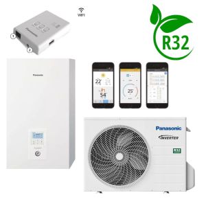 PANASONIC AQUAREA HIGH PERFORMANCE NISKOTEMP. 1-FZ POMPA CIEPŁA 9/8,2 KW TYPU SPLIT DO GRZANIA I CHŁODZENIA KIT-WC09J3E5-1-SM