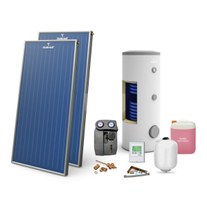 GALMET PREMIUM CU ZESTAW SOLARNY 2X KOLEKTOR MIEDZIANY KSG21 ZAS. C.W.U 250 L 08-900400