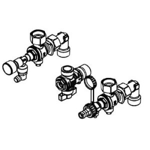 VIESSMANN ARMATURA PRZYŁĄCZENIOWA DO MONTAŻU NATYNKOWEGO KOTŁA DWUFUNKLCYJNEGO VITODENS 050-W ZK04925