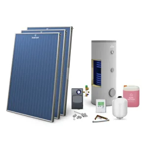 GALMET PREMIUM LARGE PLUS AL ZESTAW SOLARNY 3X KOLEKTOR ALUMINIOWY KSG27 ZAS. C.W.U 400 L 08-952643
