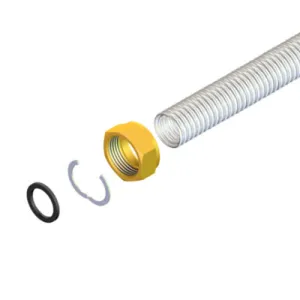 HEWALEX NAKRĘTKA 3/4" DO RURY ELASTYCZNEJ DN16 Z USZCZELKĄ 80.43.59