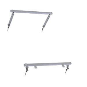 HEWALEX UCHWYT BAZOWY KOREKCYJNY KS2600-15-1B-S200 (kąt nachylenia 15-30st; śruba dwugwintowa do blachodachówki, dla 1 kolektora) HSM126KS25B