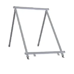 HEWALEX KONSTRUKCJA NA DACH PŁASKI KS2600-45-1B.P703 (kąt nachylenia 45st, dla 1 kolektora) HSM126P000B