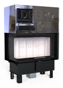 DEFRO HOME WKŁAD KOMINKOWY STALOWY INTRA M BOCZNY LEWY ( BL ) GILOTYNA 9,5kW