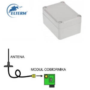 ELTERM PAKIET STEROWANIA RADIOWEGO - NADAJNIK POGODOWY + ODBIORNIK 100011