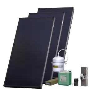 HEWALEX ZESTAW SOLARNY KOMFORT HX00-3KS2100 (3x kolektor KS2100; bez zas. C.W.U; sterownik Minisol, grupa pompowa 1-drogowa WILO) HSZ0032121004