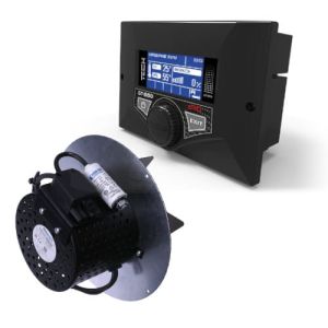 DEFRO ZESTAW WYCIĄGOWY 2C - STEROWNIK ST-880 PID + WENTYLATOR R2E-210 (DO KOTŁÓW OPTIMA KOMFORT EKO 35-45 KW)