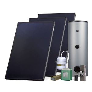 HEWALEX ZESTAW SOLARNY KOMFORT HX400-3KS2600 (3x kolektor KS2600; zas. C.W.U 400 l OKC400NTRR/SOL; sterownik Minisol, grupa pompowa 1-drogowa WILO) HSZ4032621004