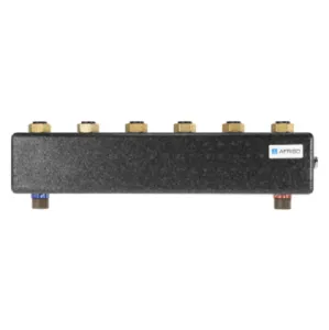 AFRISO KSV 90-3 HW ROZDZIELACZ HYDRAULICZNY 3 - OBIEGOWY ZE ZINTEGROWANYM SPRZĘGŁEM 90 233 00 (rozstaw przyłączy 90mm, do grup pompowych BPG) 