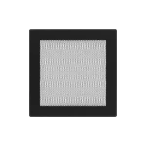 KRATKI KRATKA KOMINKOWA PROSTOKĄTNA CZARNA 220X220 MM