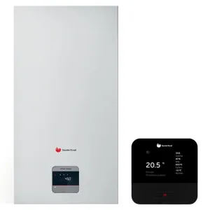 SAUNIER DUVAL PAKIET KOCIOŁ 2FUN. ISOTWIN T26 20 KW Z WBUDOWANYMI ZASOBNIKAMI 42 L + REGULATOR PRZEWODOWY MIPRO SENSE 720 0010038115