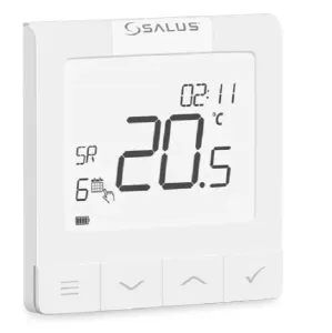 SALUS REGULATOR WQ610 QUANTUM PRZEWODOWY PODTYNKOWY TYGODNIOWY OPENTHERM