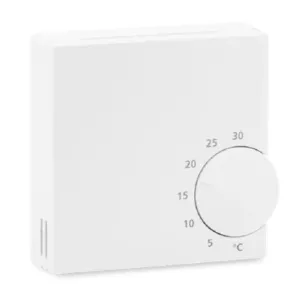 SALUS RT10-230V PRZEWODOWY, NATYNKOWY, ELEKTRONICZNY REGULATOR TEMPERATURY Z POKRĘTŁEM, DOBOWY, 230 V