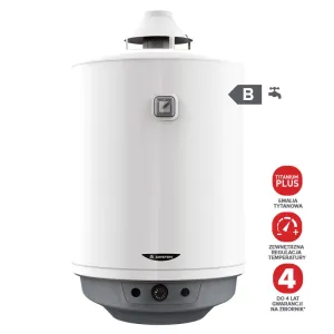 ARISTON POJEMNOŚCIOWY GAZOWY PODGRZEWACZ WODY S/SGA X 80 EE 75 L 3211197